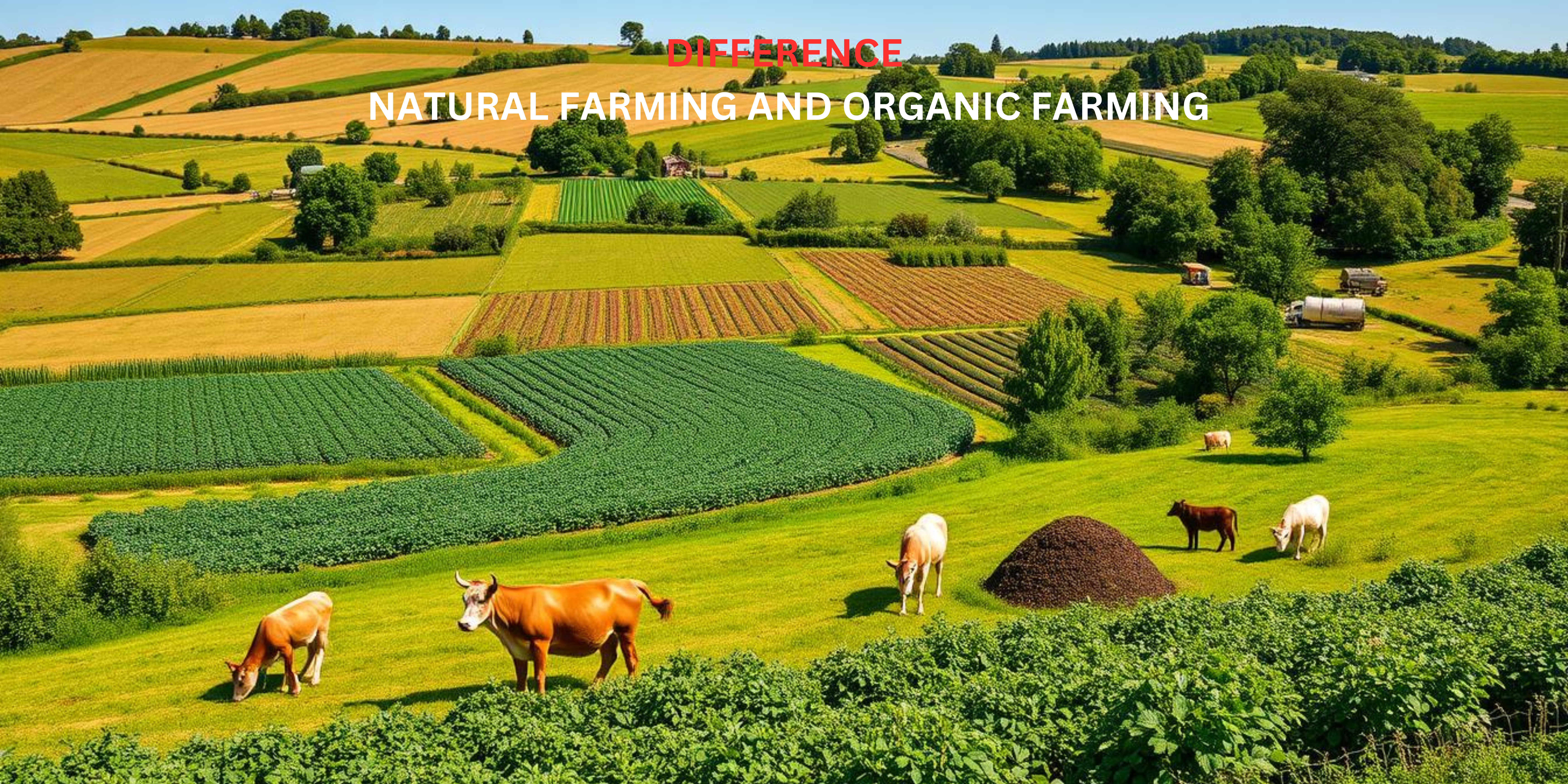 Difference: Natural Farming And Organic Farming