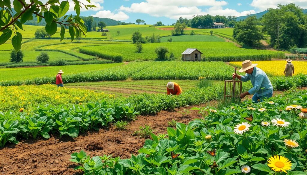 Organic farming