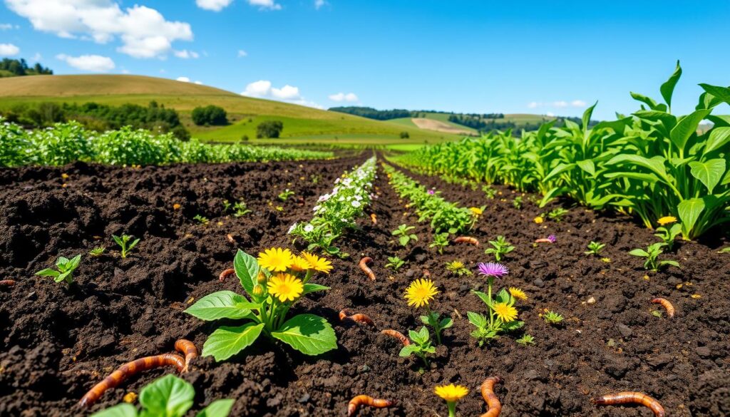 Organic soil fertility