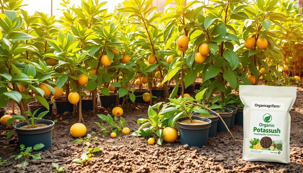 potassium-rich plant food